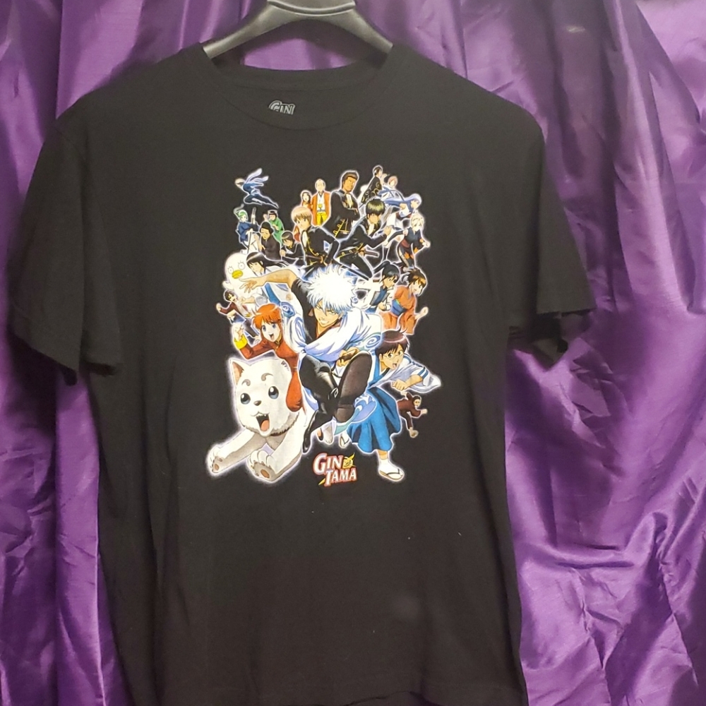 Gin tama animie shirt from crunchyroll